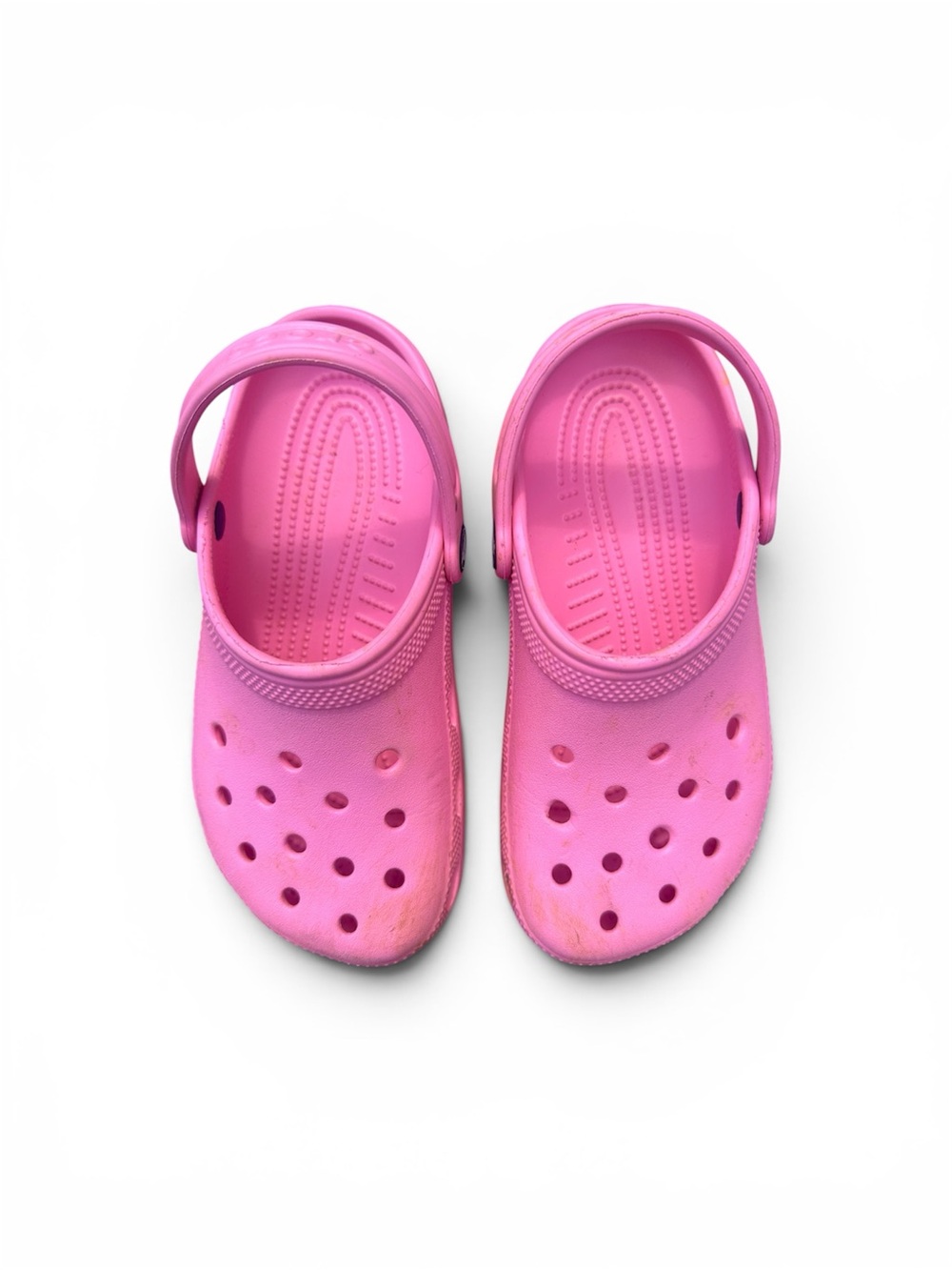 Pink Crocs size 2